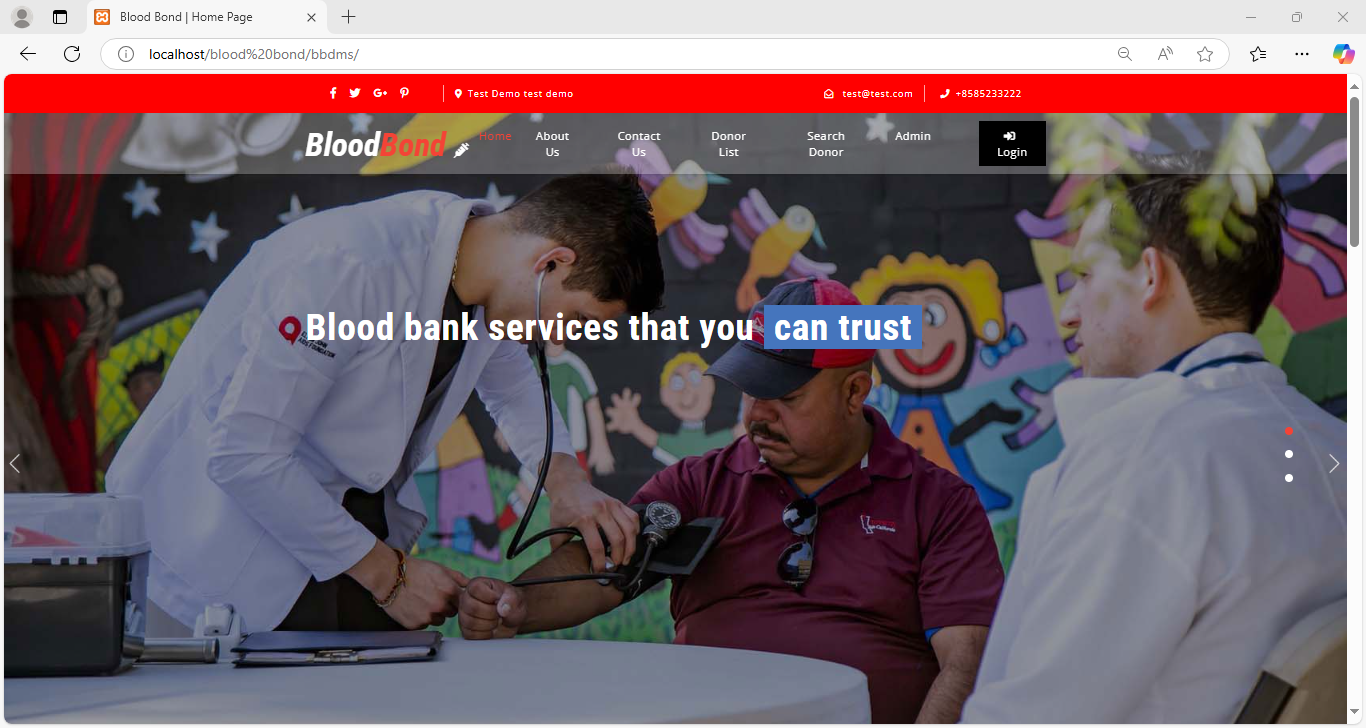 Blood Bond Project